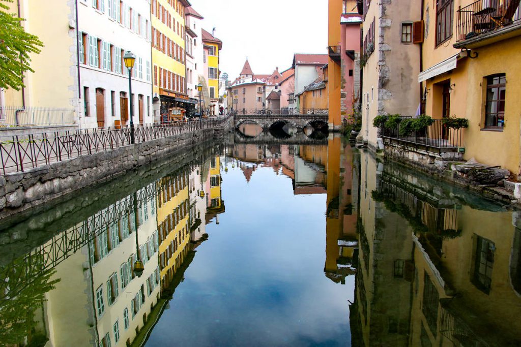 Fluss Thiou Annecy