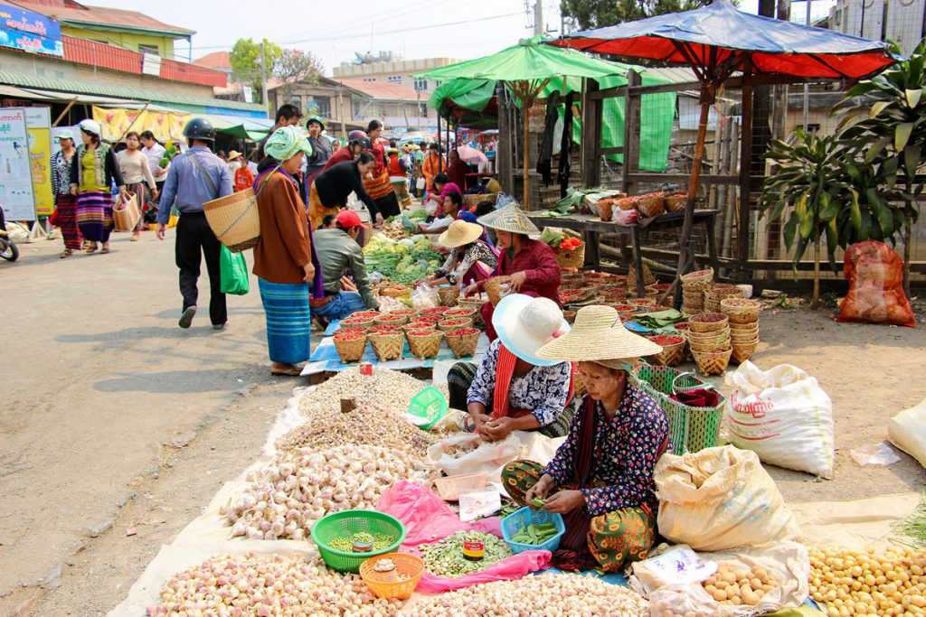 Markt in Taunggyi