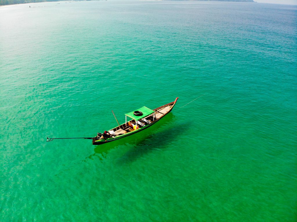 Bootstour auf Ngapali Beach