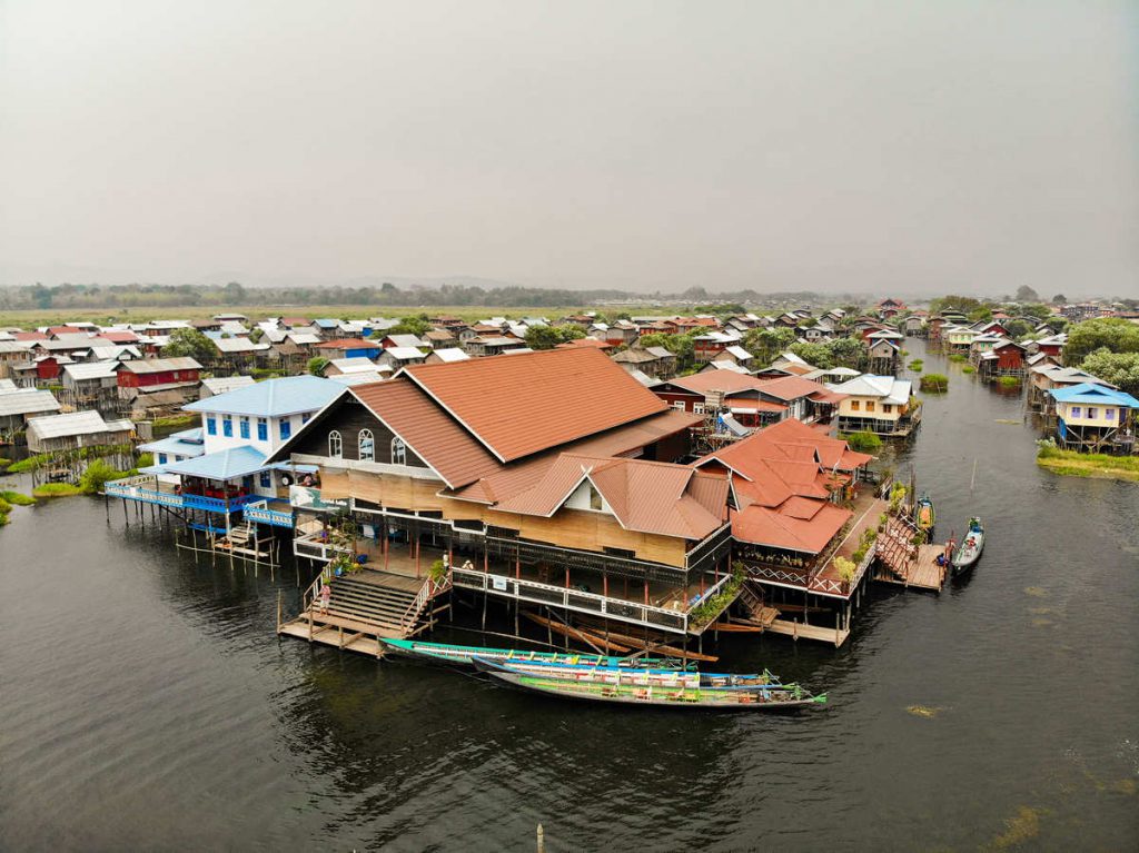 Eyeful Lake Restaurant am Inle-See