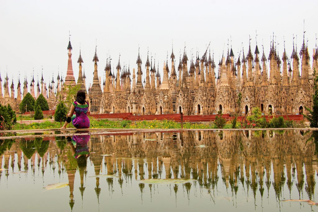 Kakku Pagodenfeld in Myanmar