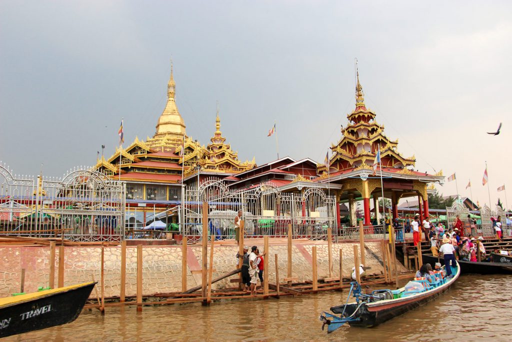 Phaung Daw U Pagode am Inle-See