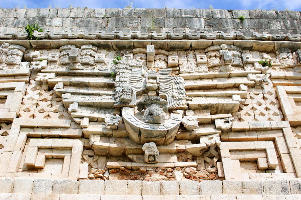 Stufenmäander Gouverneurspalast Uxmal