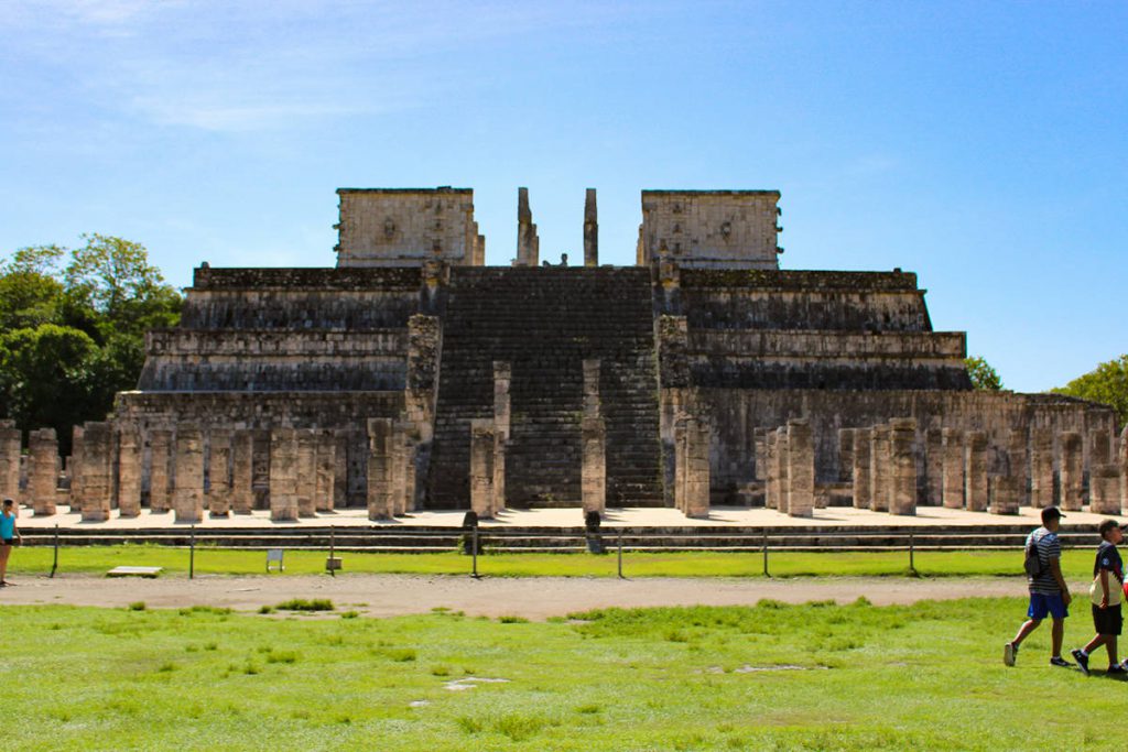 Tempel der Krieger in Chichén Itzá