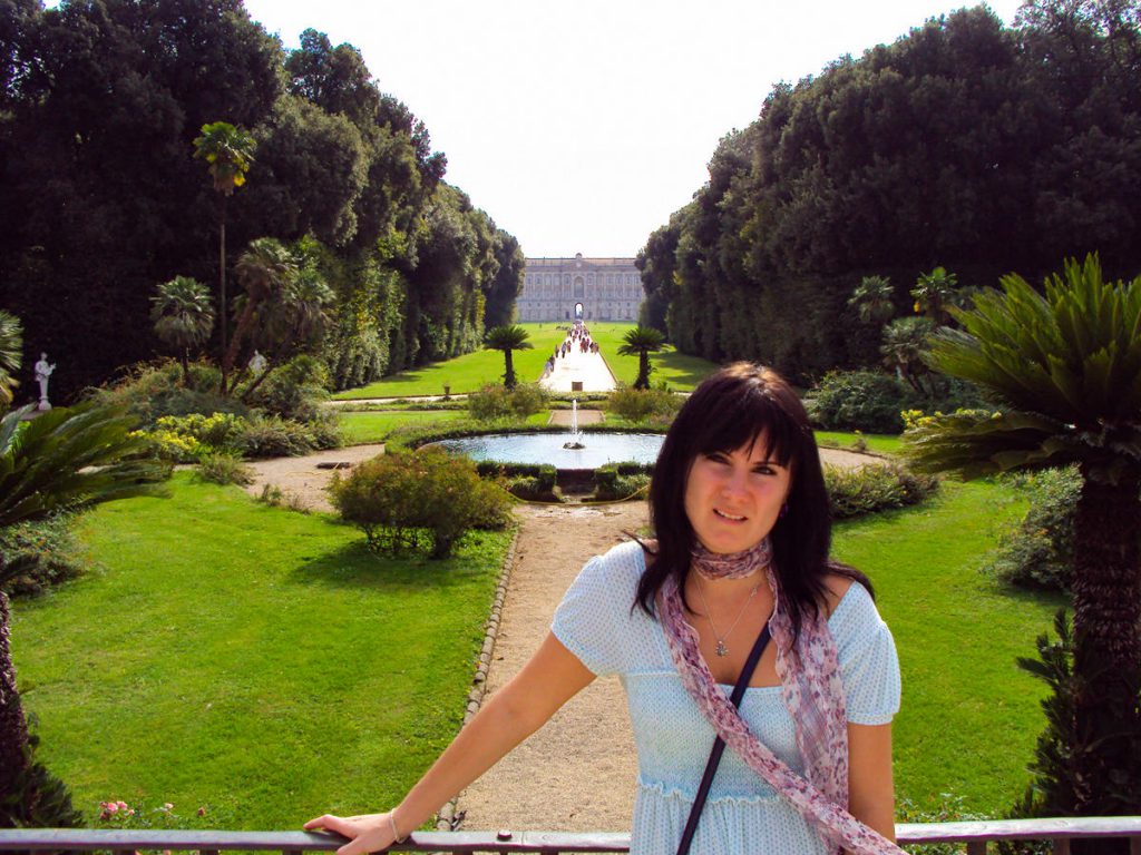 Park Palast von Caserta
