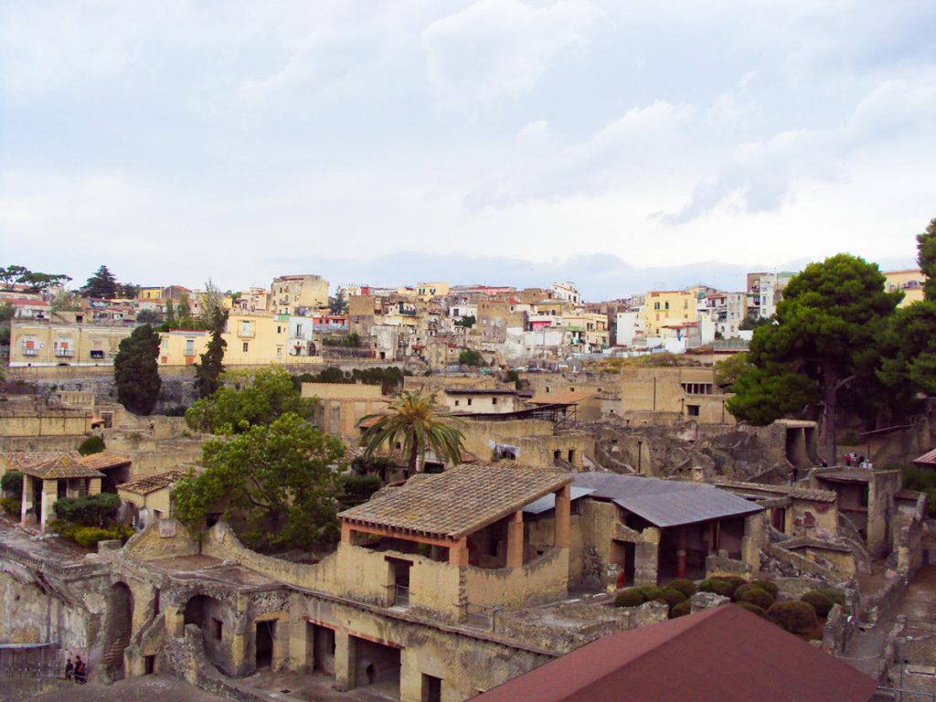 Ruinen von Herculaneum in Ercolano