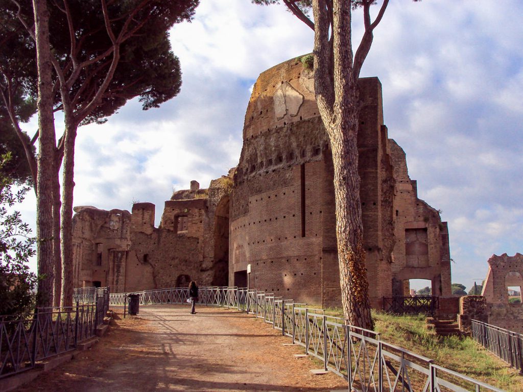 Terme Severiane (Domus Severiana) auf dem Palatin Hügel