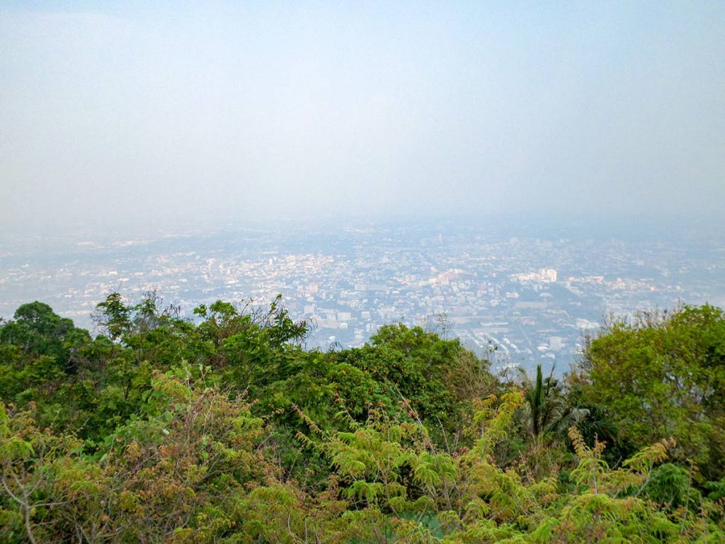 Aussicht Wat Phra That Doi Suthep