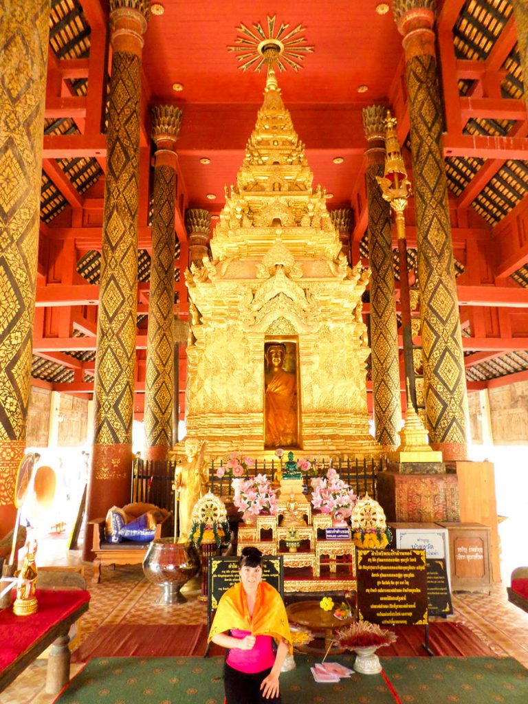 Buddha im Wat Phrathat Lampang Luang