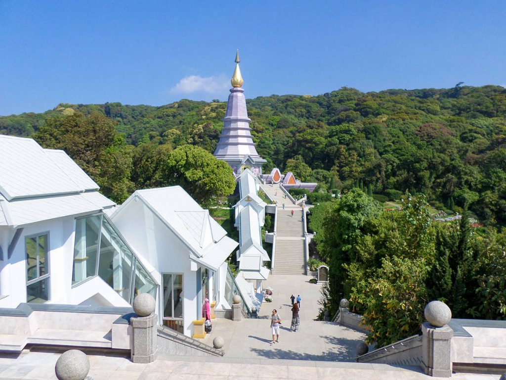 Pagoden im Doi Inthanon Nationalpark