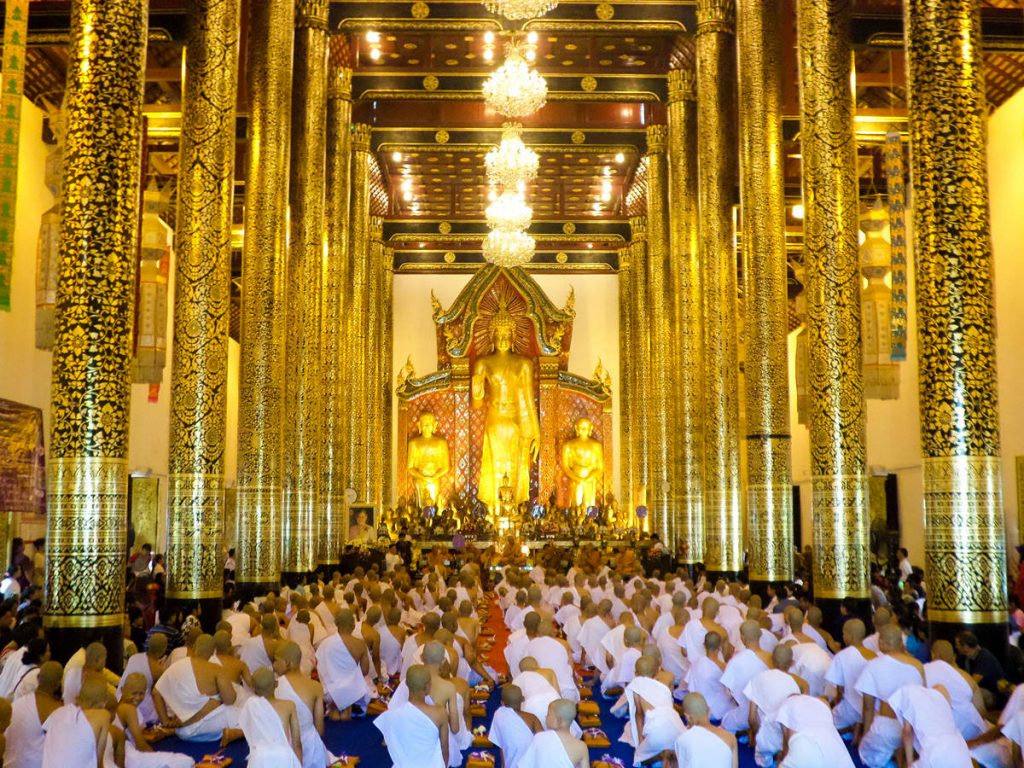 Intakhin Pillar Vihara in Chiang Mai