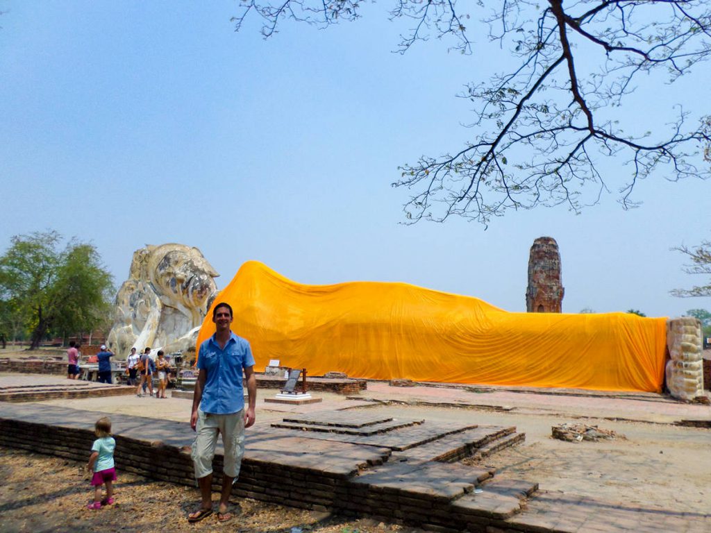 Ayutthaya Liegender Buddha