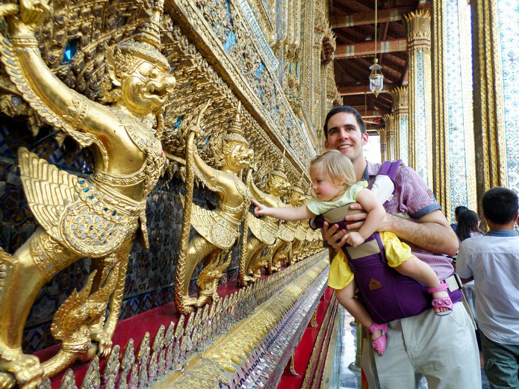 Tempel des Smaragd Buddha in Bangkok