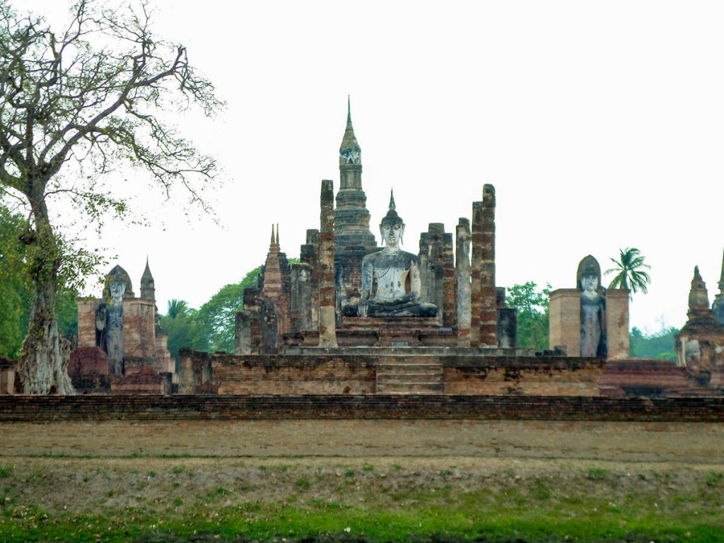 Wat Mahathat im Sukhothai Geschichtspark