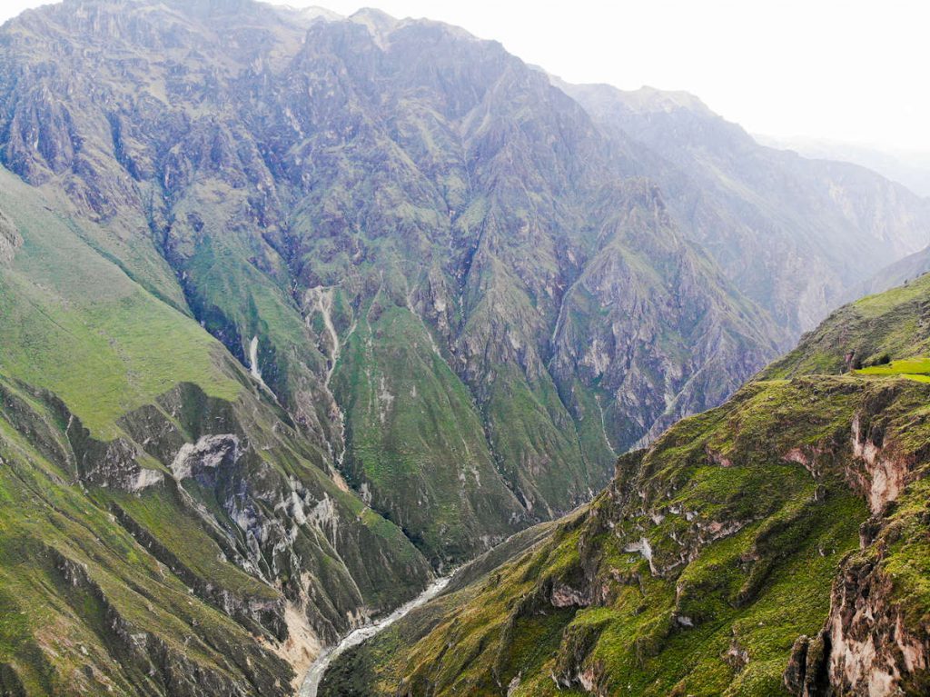 Colca Canyon Drohnenaufnahme