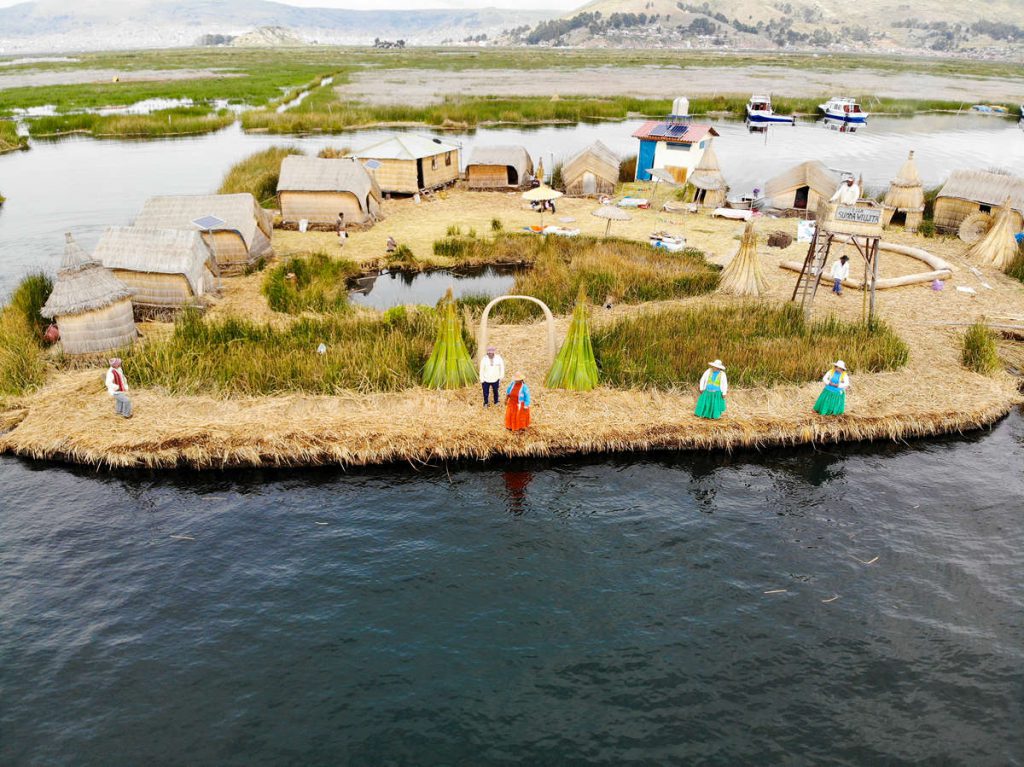 Isla Summa Willjta mit Drohne fotografiert