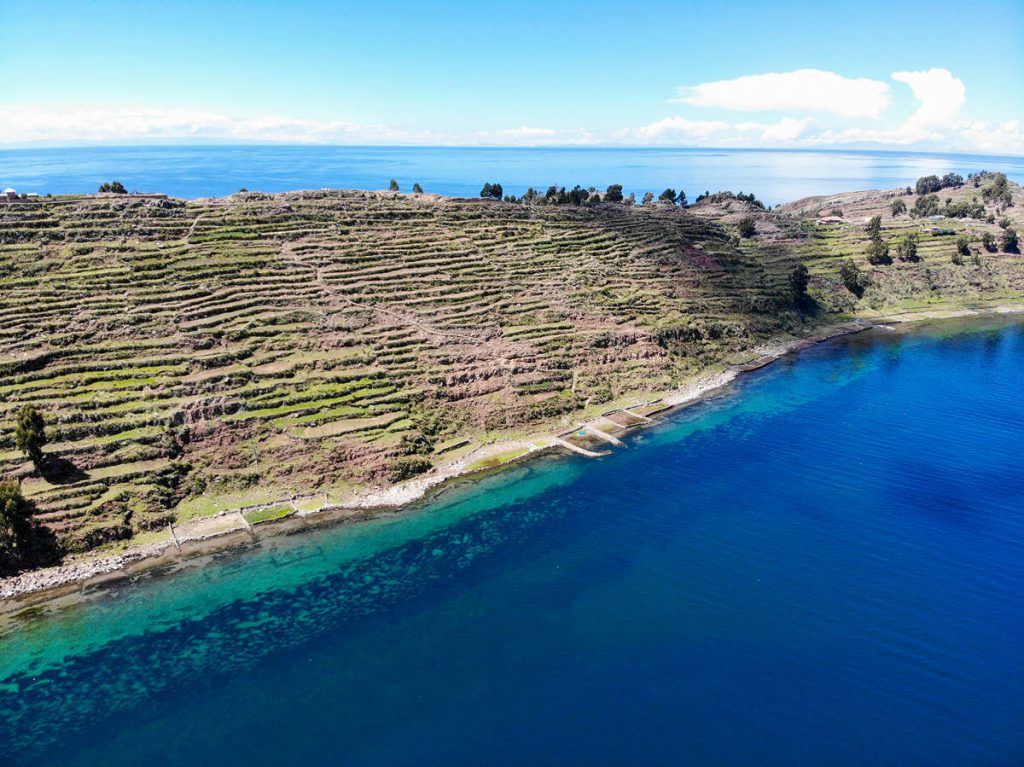 Taquile Island mit den Prä-Inka Terrassen