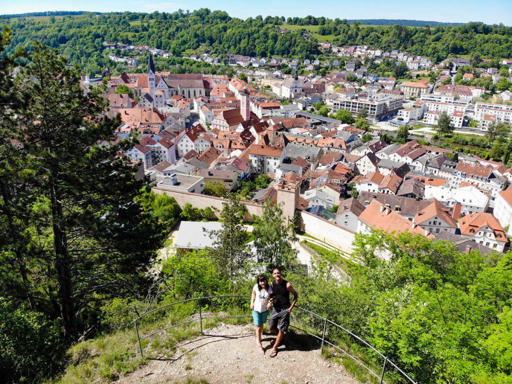 Aussichtspunkt mit Blick über Eichstätt