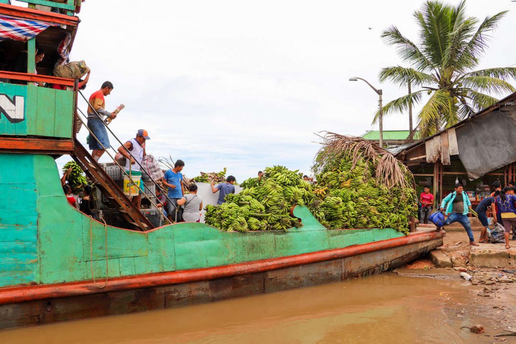 Bananen Transport Nauta Peru