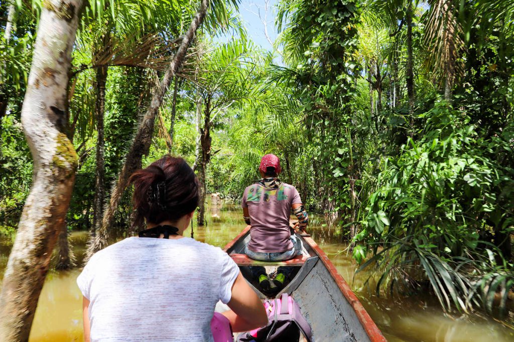 Bootstour im Amazonas Dschungel