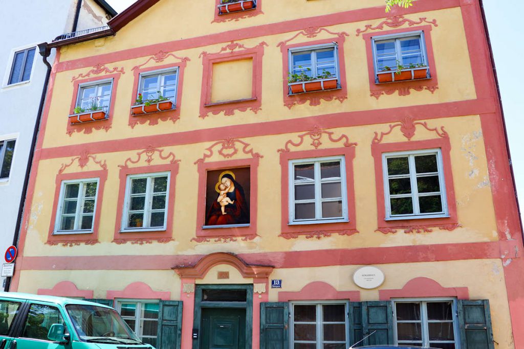 Bürgerhaus aus dem Jahre 1730 in Eichstätt