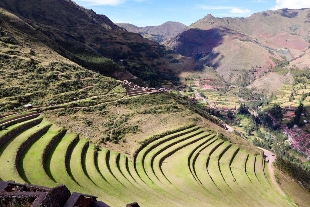 Große Inka-Terrassen von Pisac