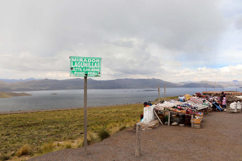 Mirador Lagunillas in Peru