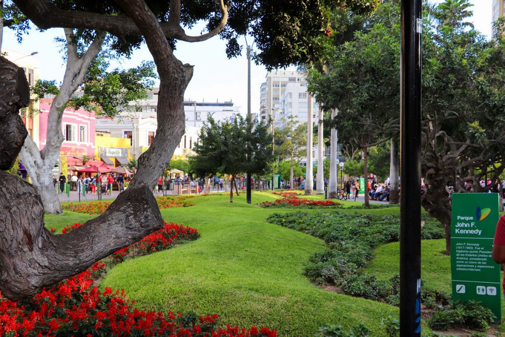 Parque Kennedy in Lima