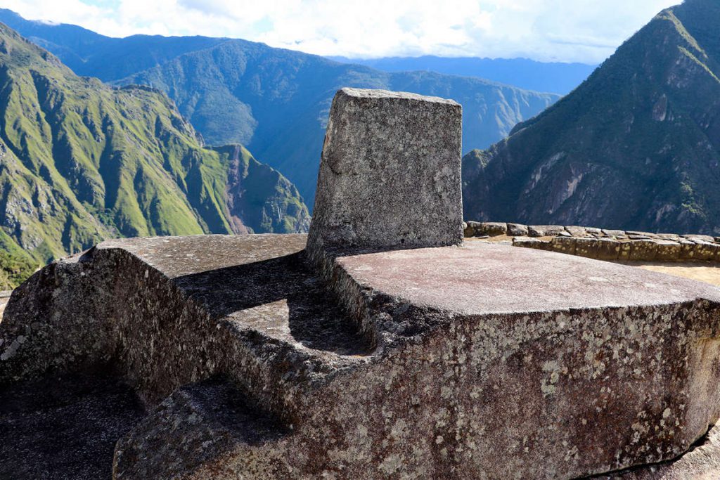 Sonnenuhr von Machu Picchu