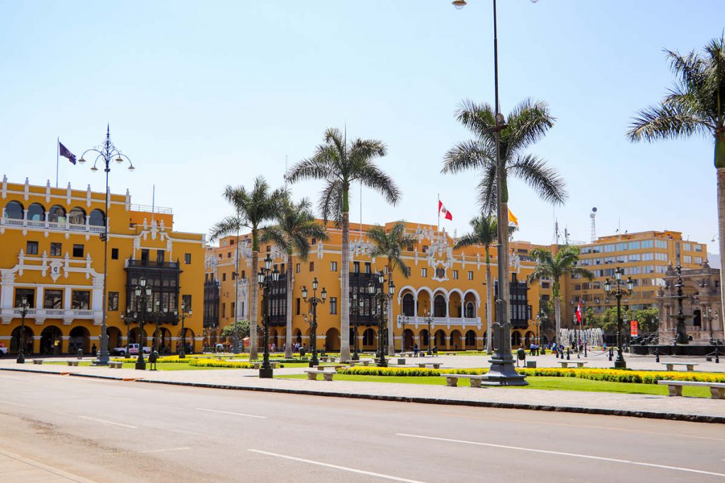 Stadtpalast in Lima