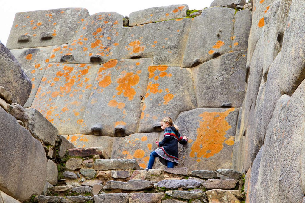 Große Steine in Ollantaytambo