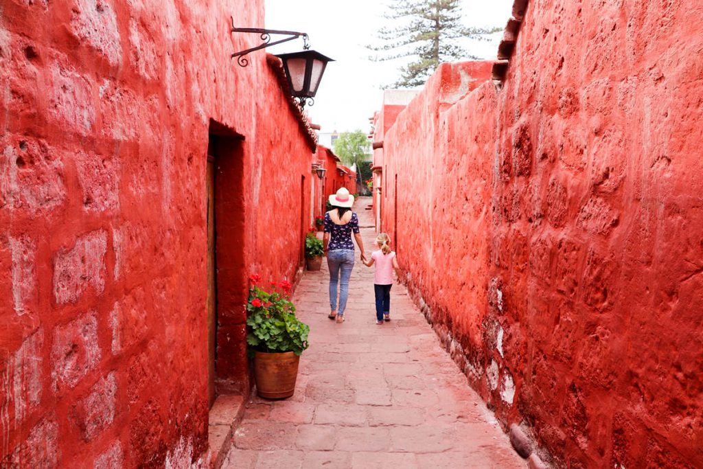 Straße Toledo Santa Catalina Arequipa