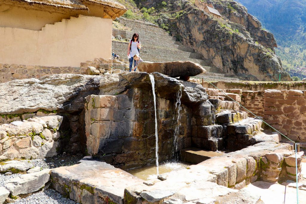 Fuente Ceremonial in Ollantaytambo