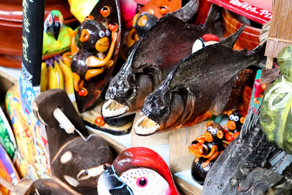 Piranha Souvenier Belen Markt
