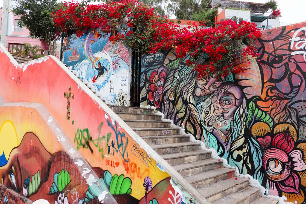 Graffiti in Oroya, Barranco