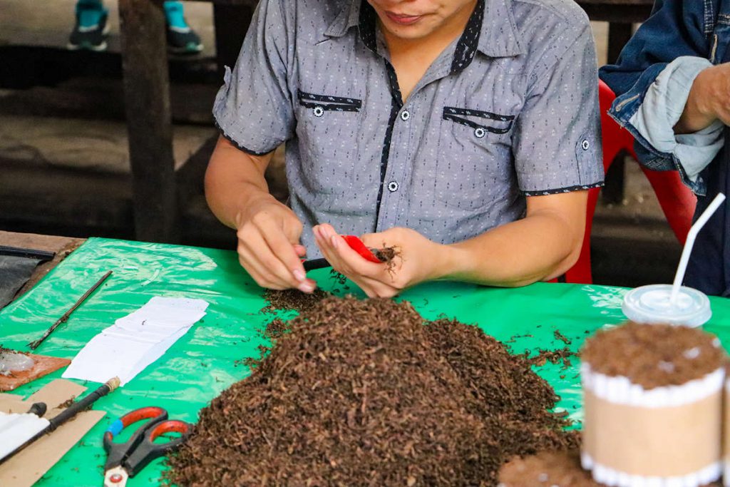 Tabakverkäufer Iquitos