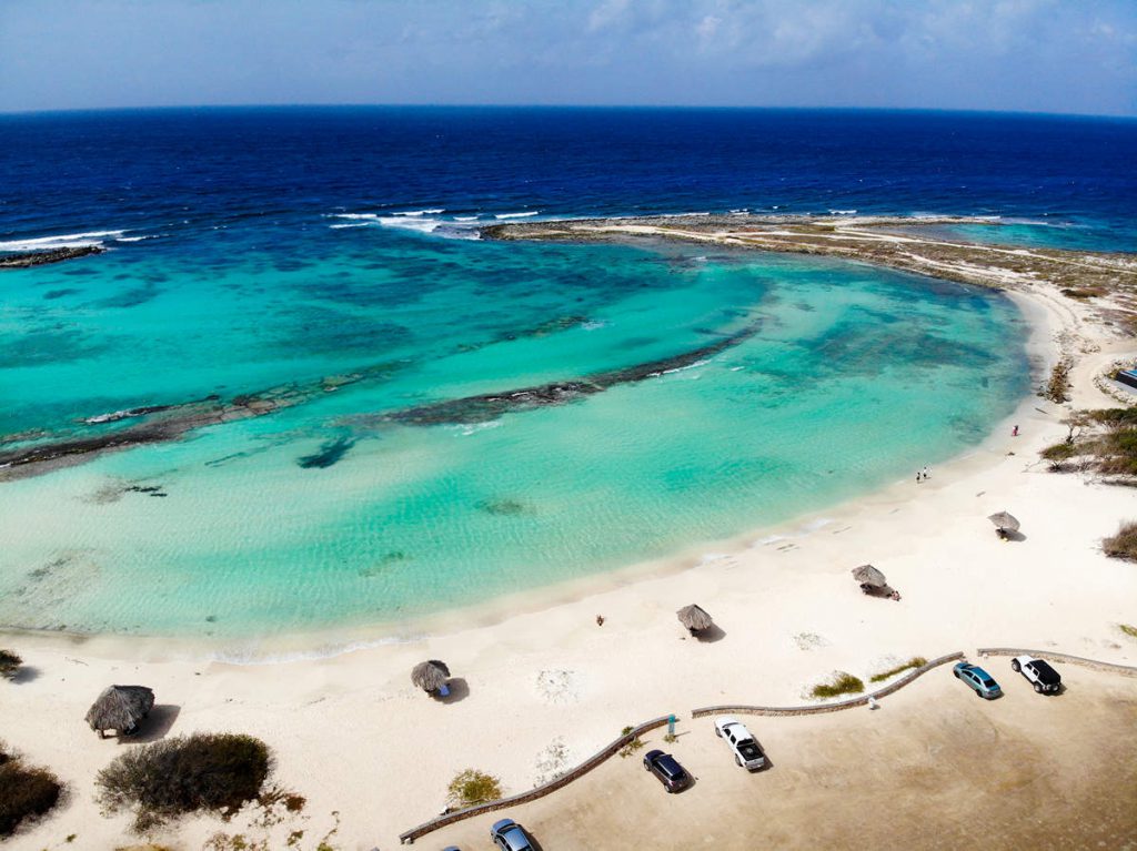 Baby Beach Drohnenaufnahme