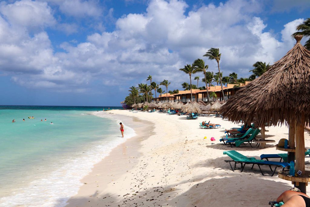 Druif Beach auf Aruba