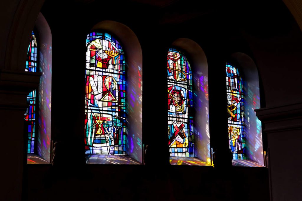 Bleiglasfenster von der Michaelskirche