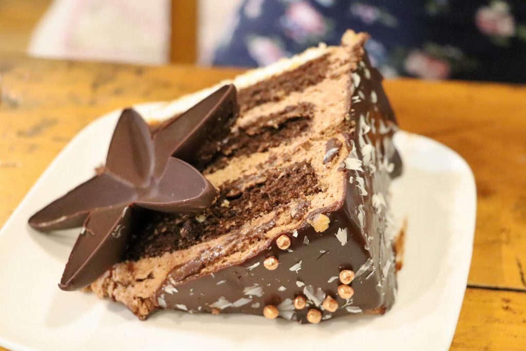 Kuchen im Chocolate House