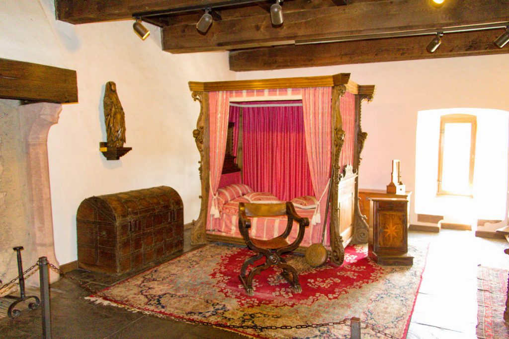 Schlafzimmer Burg Vianden