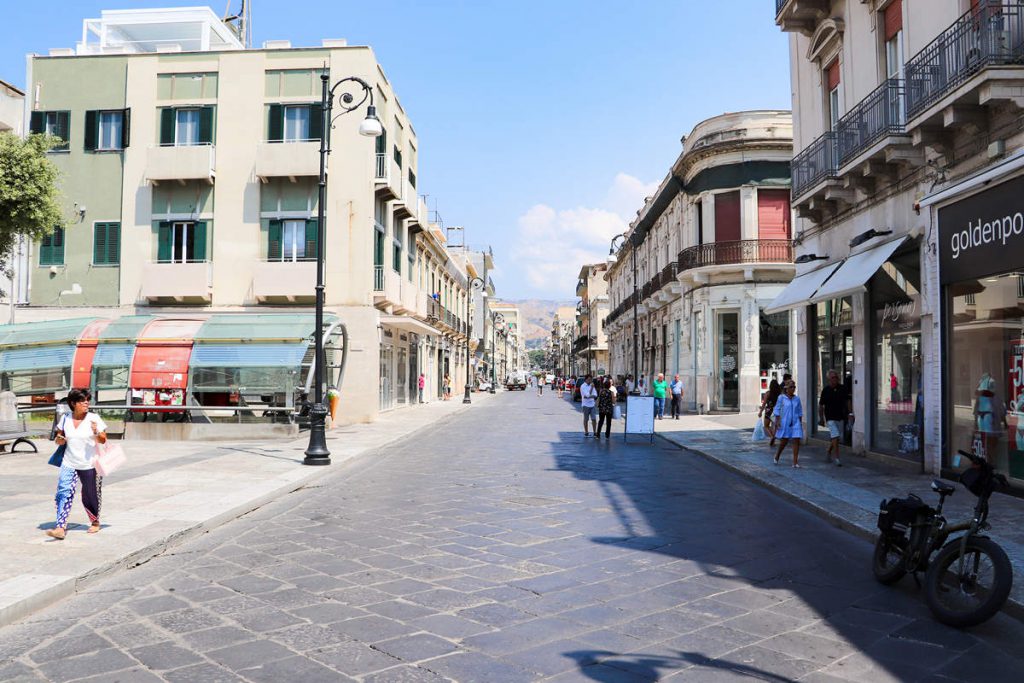 Corso Garibaldi in Reggio Calabria