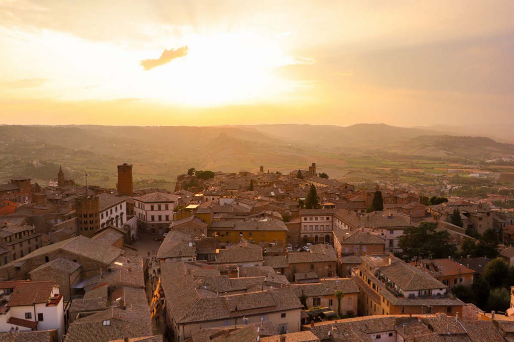 Sonnenuntergang Torre del Moro