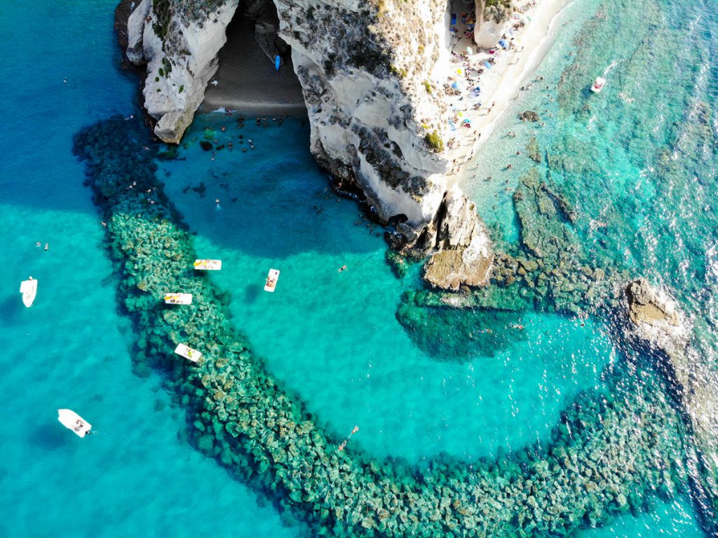 Felsen in Tropea