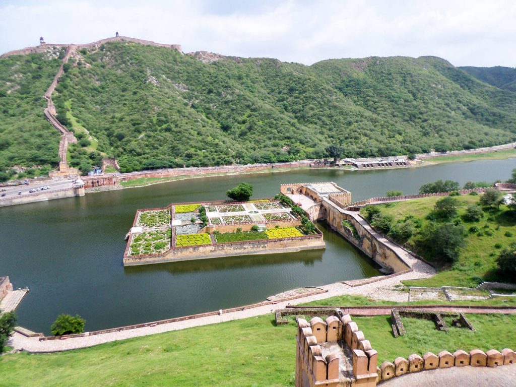 Gärten von Dilaram Amber Fort