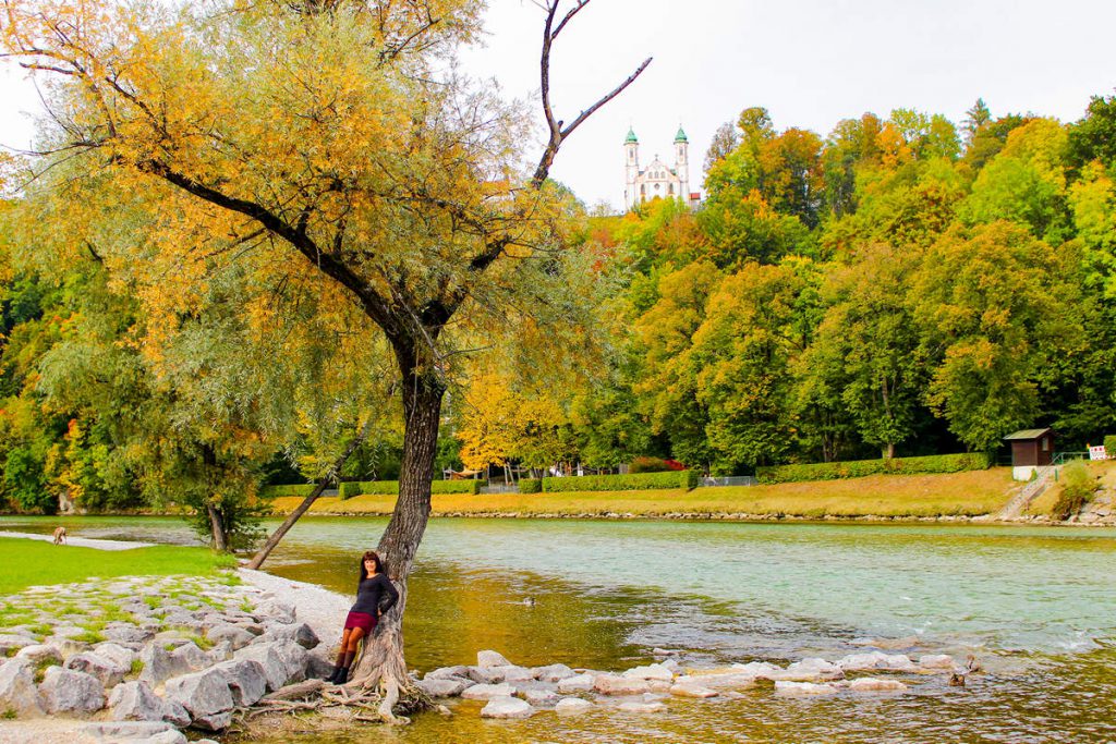 An der Isar in Bad Tölz