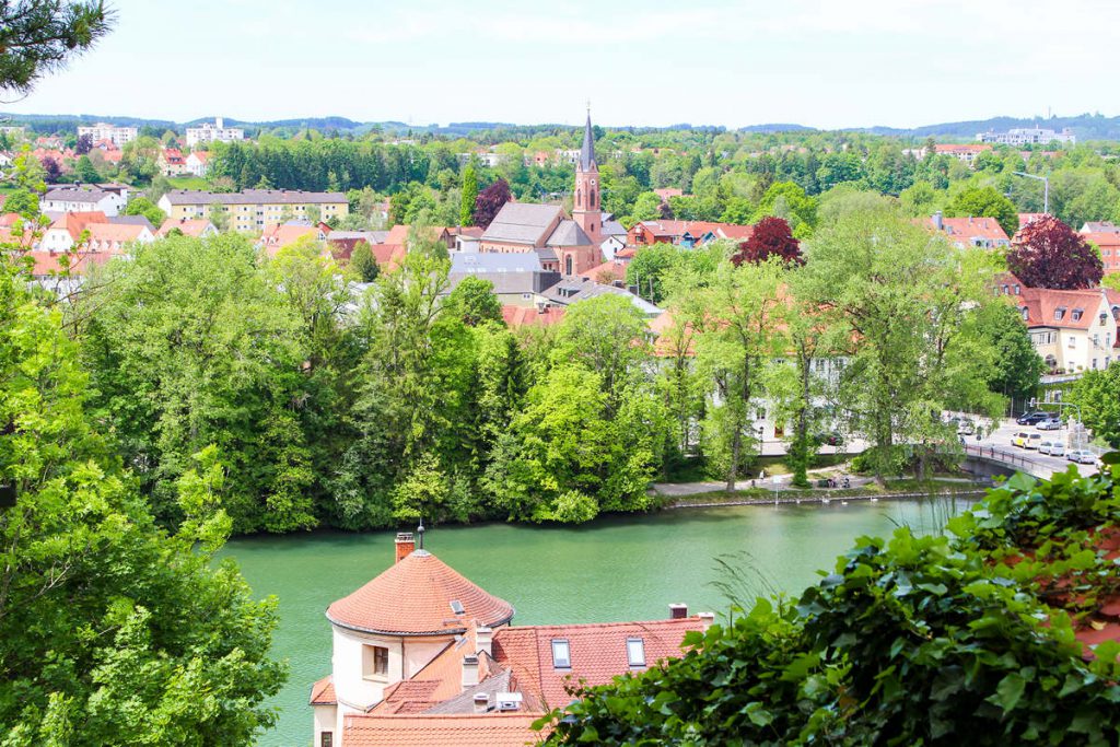 Aussich auf Landsberg von Jungfernsprung