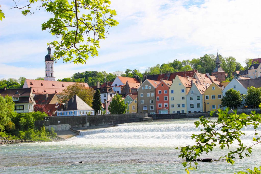 Lechwehr Wasserfall