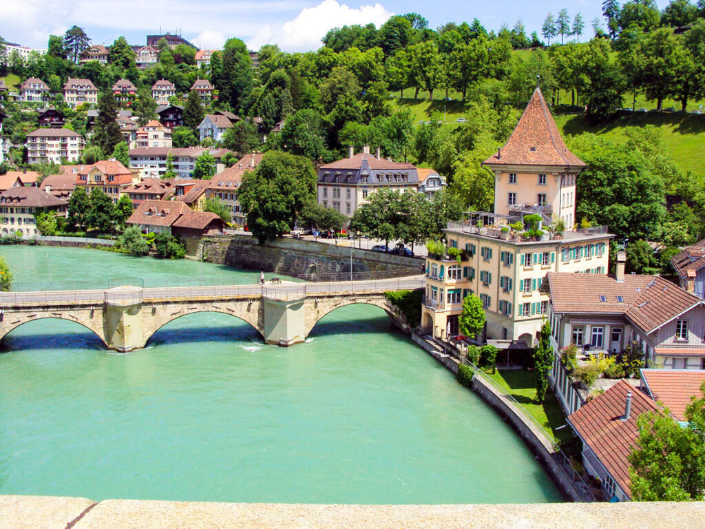 Aussicht von der Nydeggbrücke