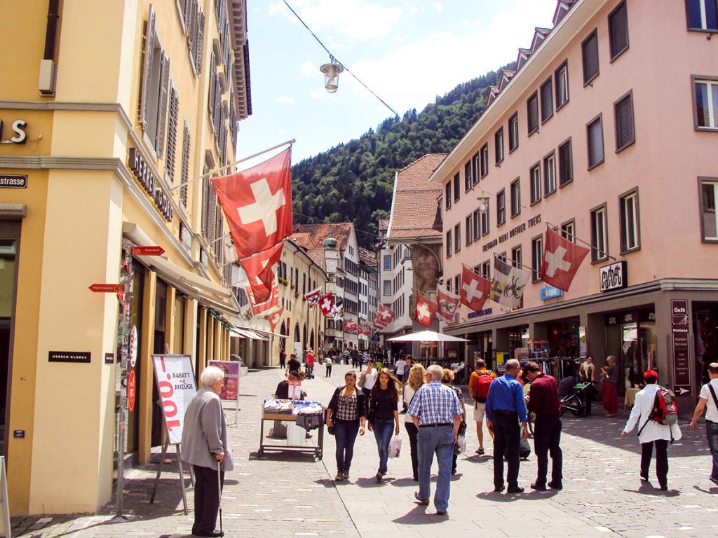 Poststraße in Chur